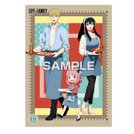 『SPY×FAMILY』クリアカードコレクションガム 2022年7月発売！初回生産限定BOX購入特典付き